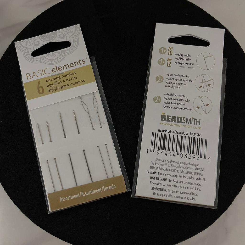 SET AGUJAS PARA ANUDAR 6PCS