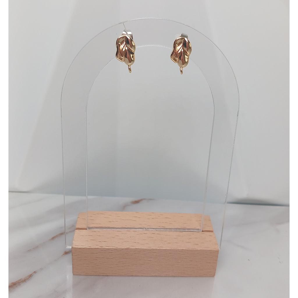 PATENTES DE ELECTROENCHAPADO 18K 13MM