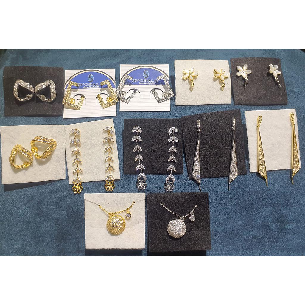 ARETES Y CADENAS DE PLATA 925