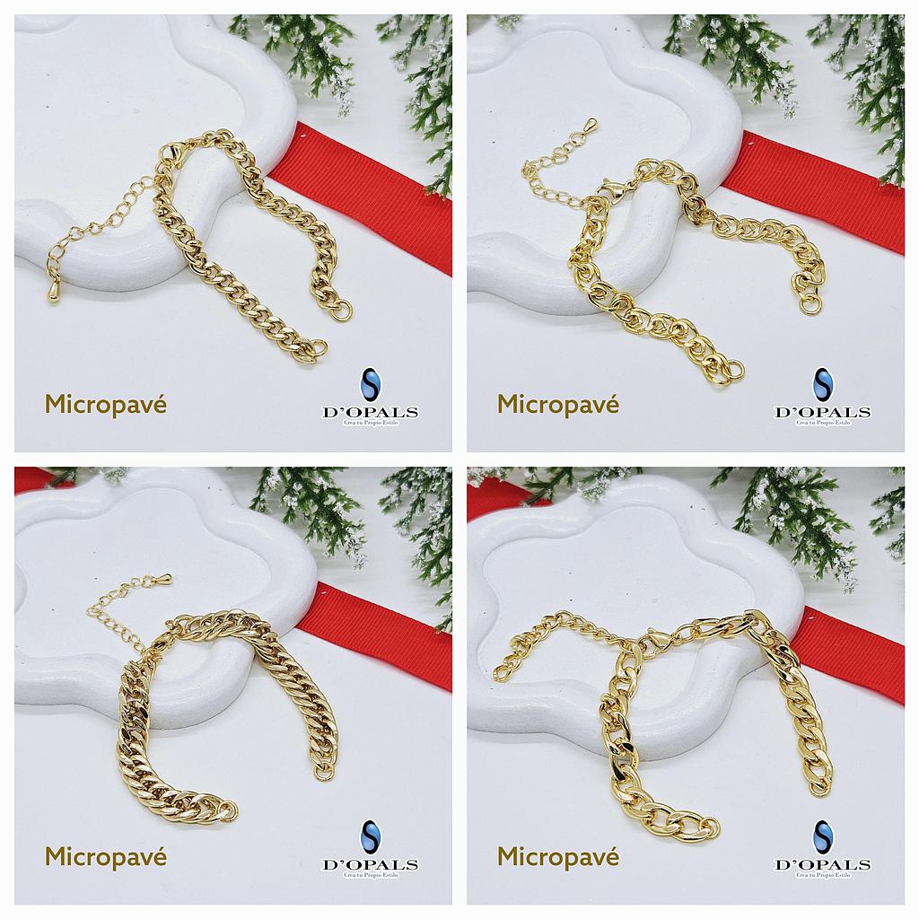 PULSERAS CON EXTENSOR DE MICROCIRCONIA