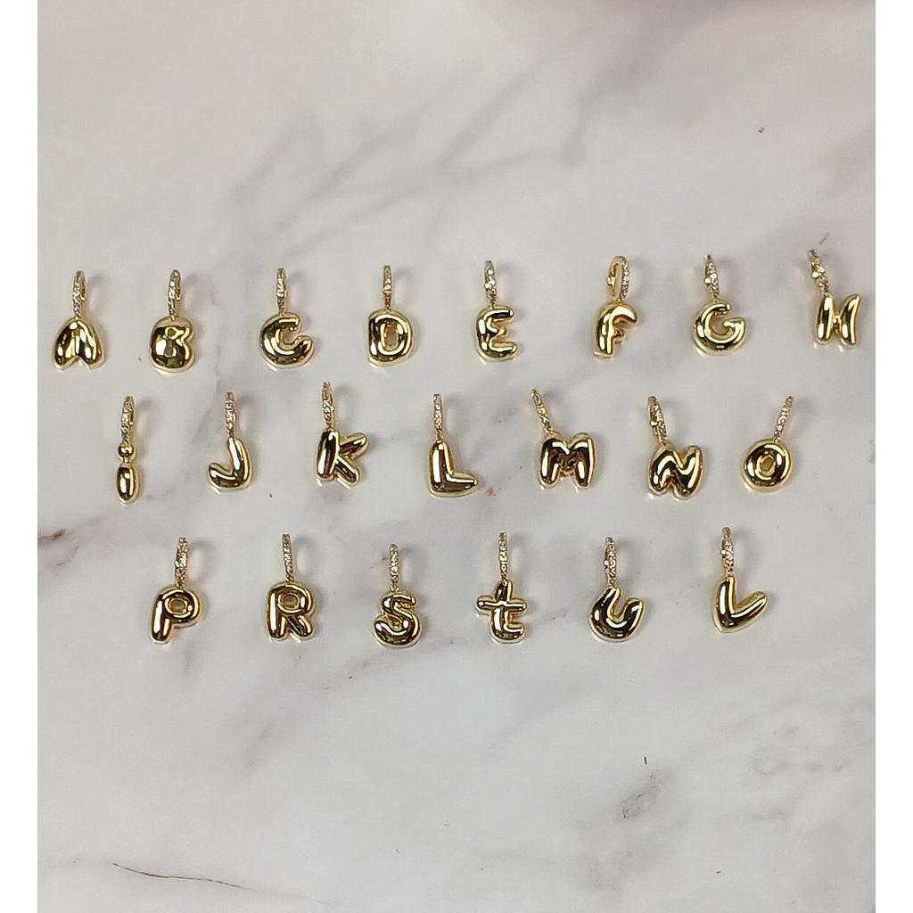 LETRAS GLOBO DE MICROCIRCONIA 11MM