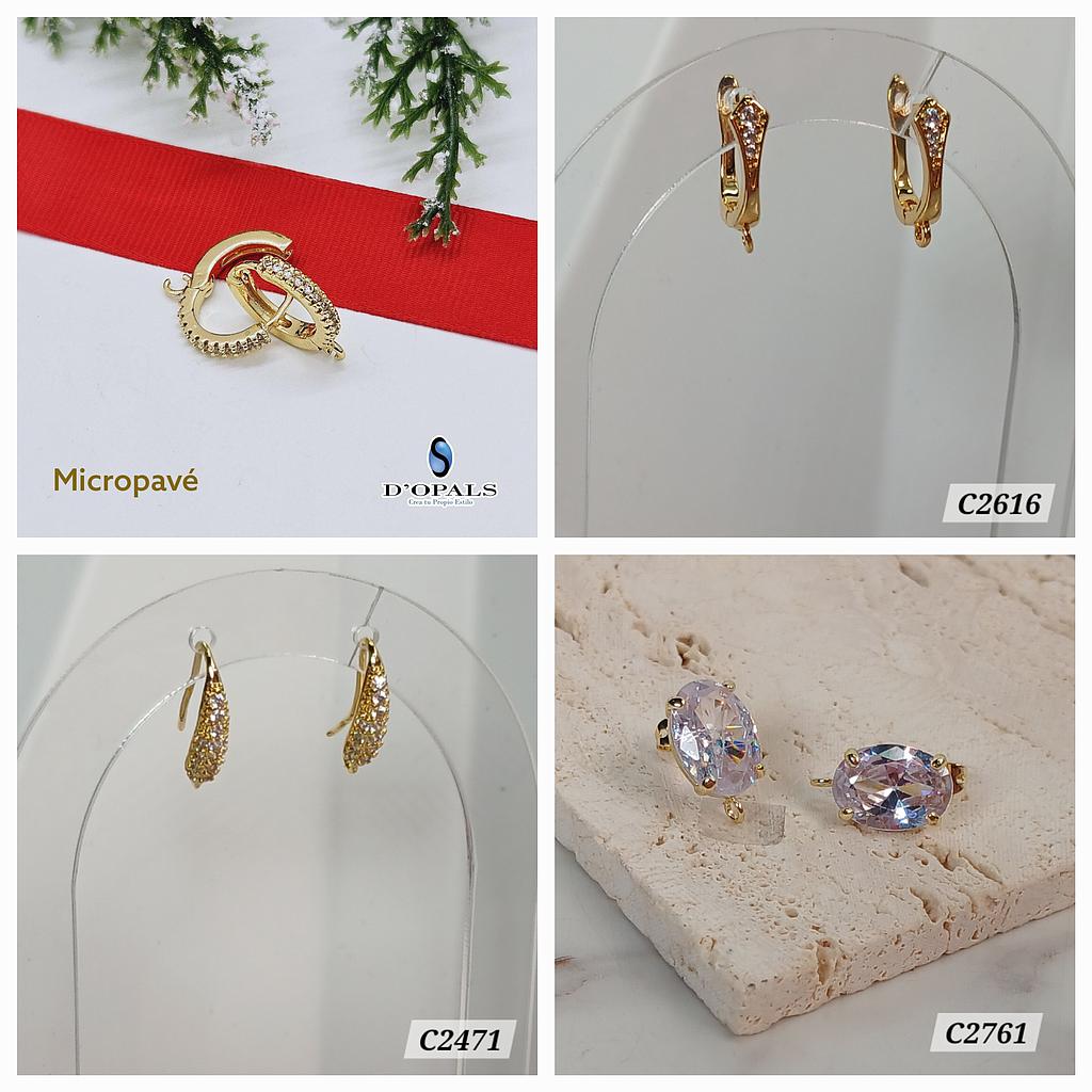 PATENTES HUGGIE DE MICROCIRCONIA