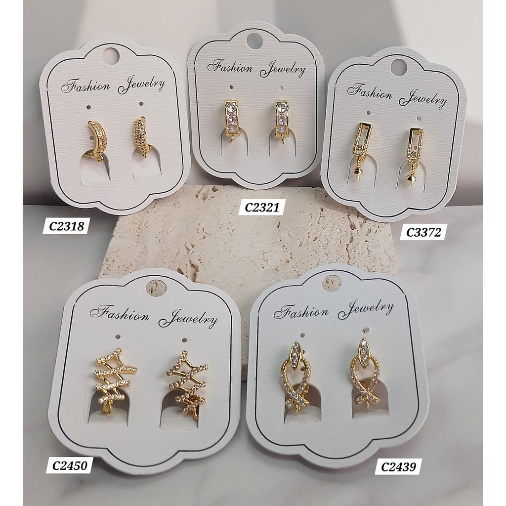 PATENTES HUGGIE DE MICROCIRCONIA