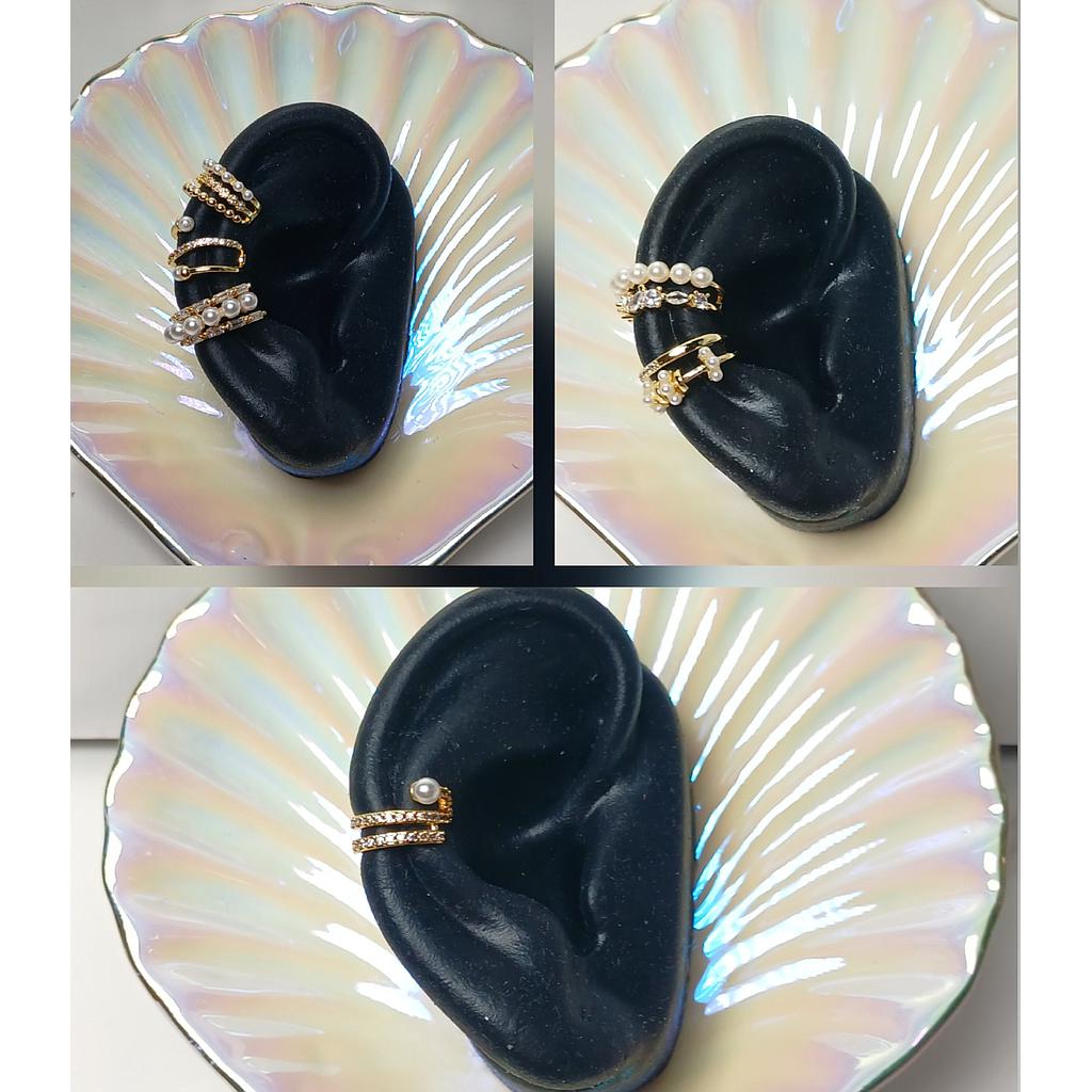EAR CUFF DE MICROCIRCONIA