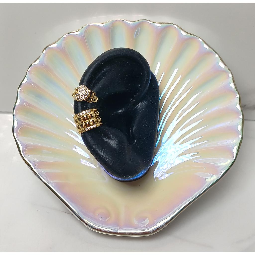 EAR CUFF DE MICROCIRCONIA