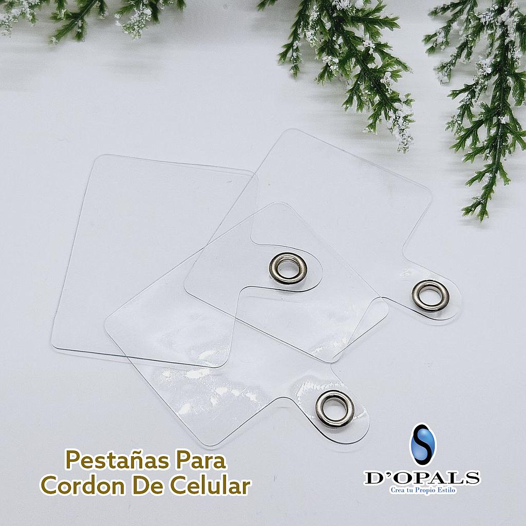 PESTAÑA PARA CORDON DE CELULAR 6PCS