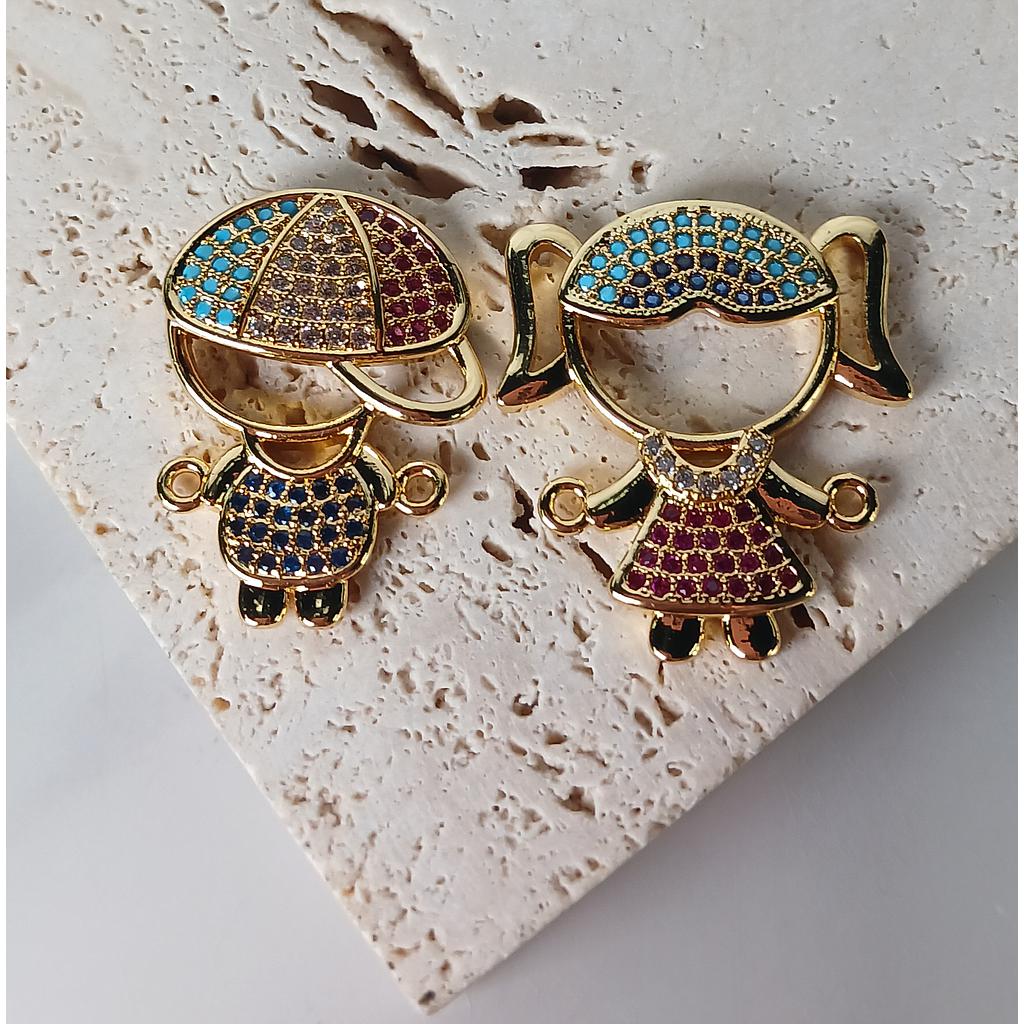 DIJE DE NIÑOS MICROCIRCONIA