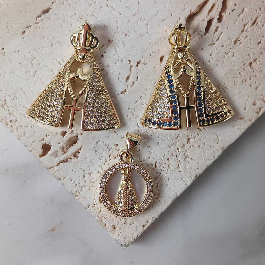 DIJE DE LA VIRGEN DE SUYAPA MICROCIRCONIA