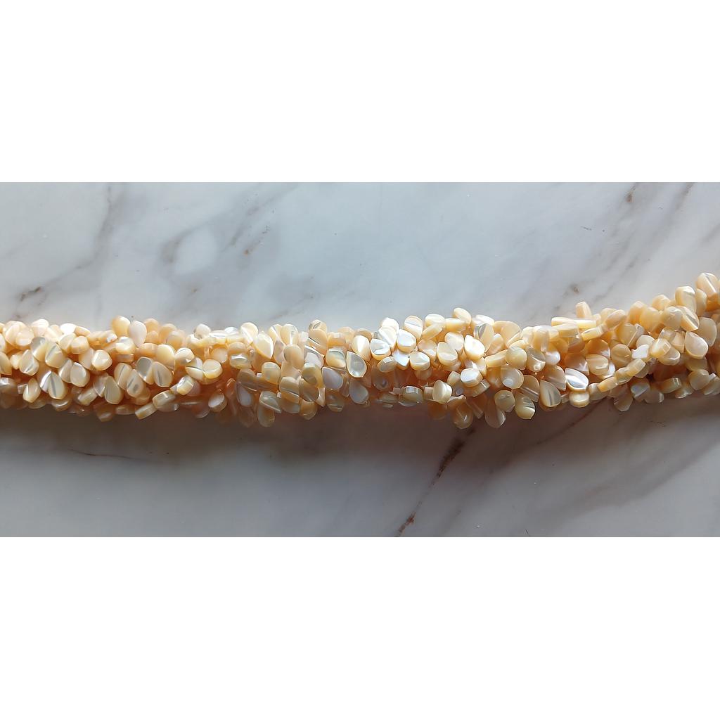 CONCHA NACAR GOTA VAIVEN 8X10MM