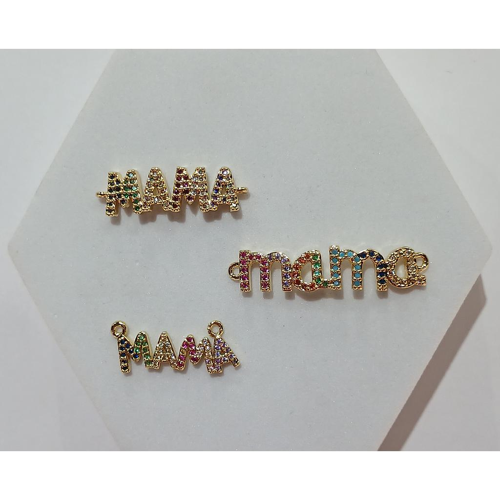 DIJE PALABRA MAMA MICROCIRCONIA