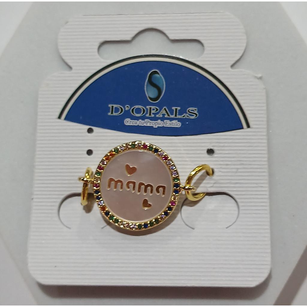 DIJE MAMA CONCHA NACAR CON MICROCIRCONIA