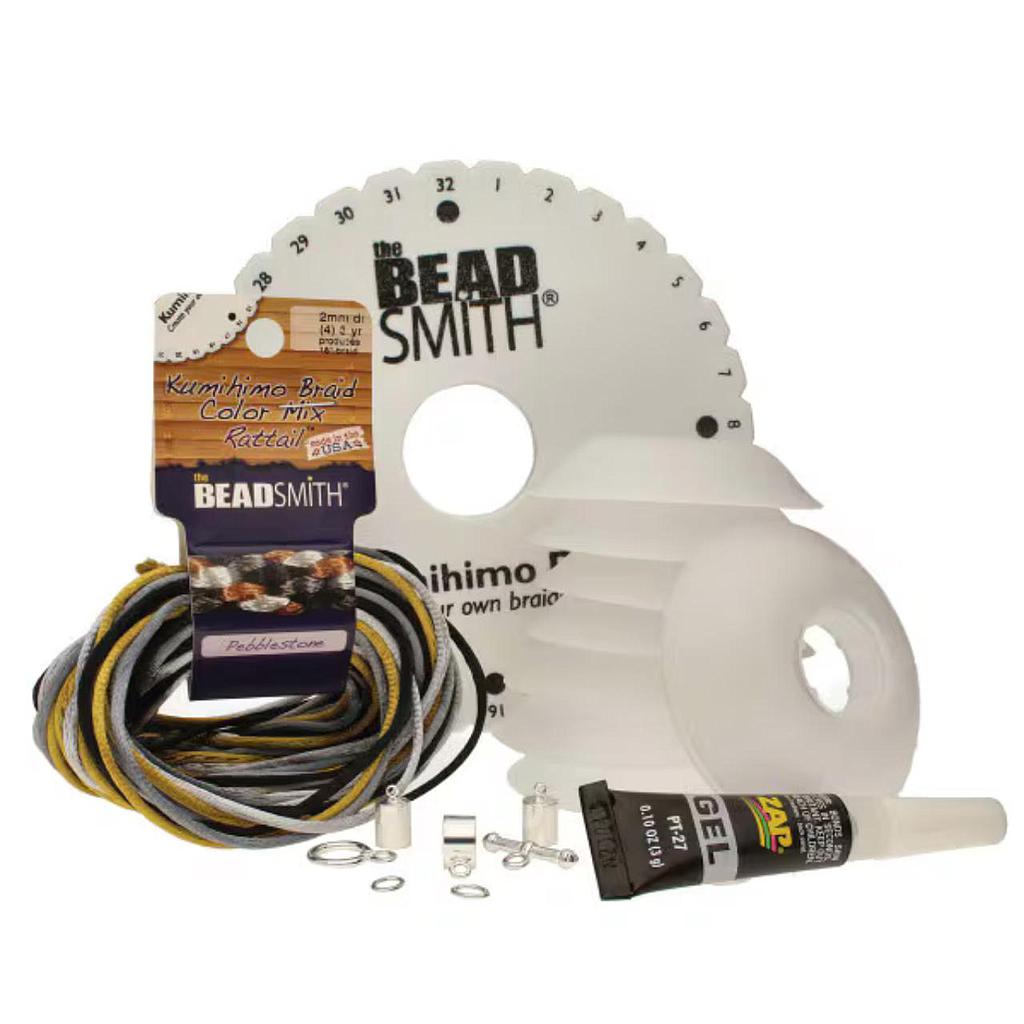 KIT DE TRENZADO PARA PRINCIPIANTES KUMIHIMO