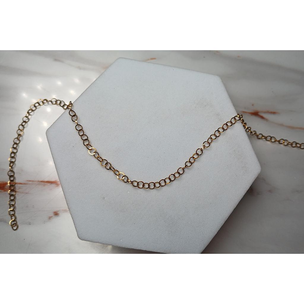 ROLLO CADENA ARGOLLAS CERRADAS DE ACERO 4X3MM 50 METROS