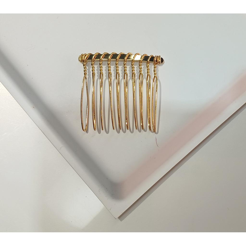 PEINETA PARA CABELLO DE 10 DIENTES 6PCS