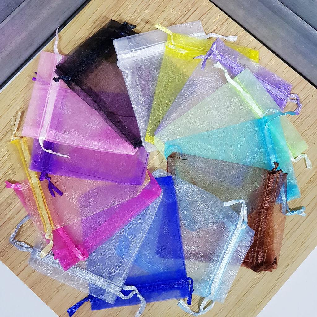 BOLSA DE ORGANZA PEQUEÑA 7X9CM-50PCS