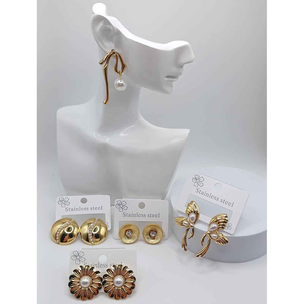 ARETES Y ARGOLLAS DE ACERO INOXIDABLE