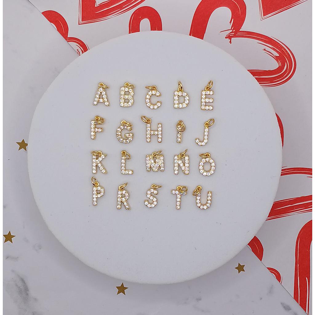 LETRAS DE MICROCIRCONIA 9MM