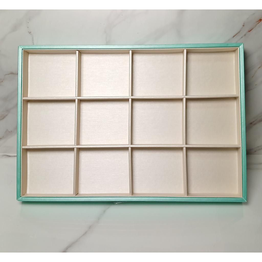 BANDEJA ORGANIZADORA PARA EXHIBICION DE JOYAS 35X24X3CM