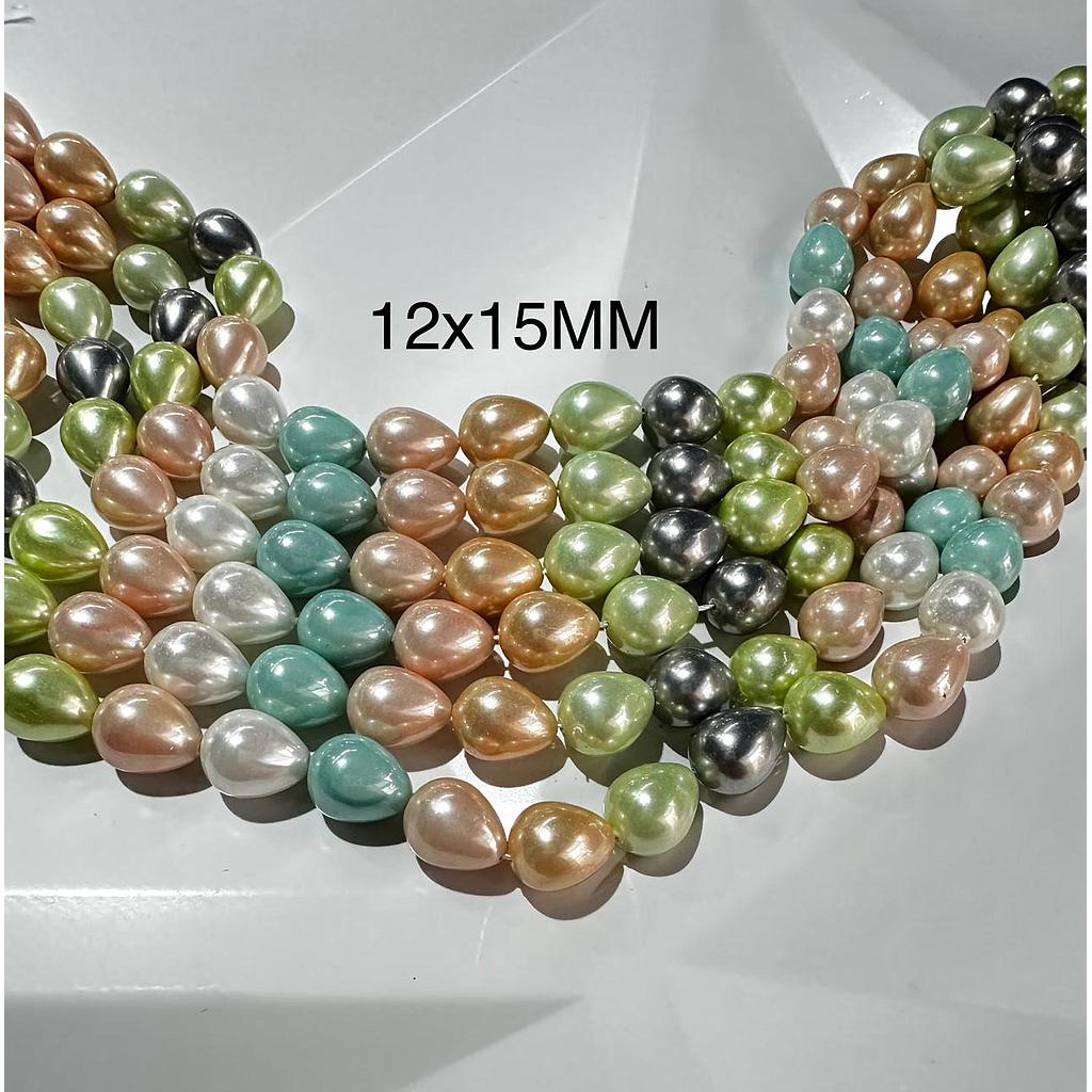 MADRE PERLA GOTA 12X15MM