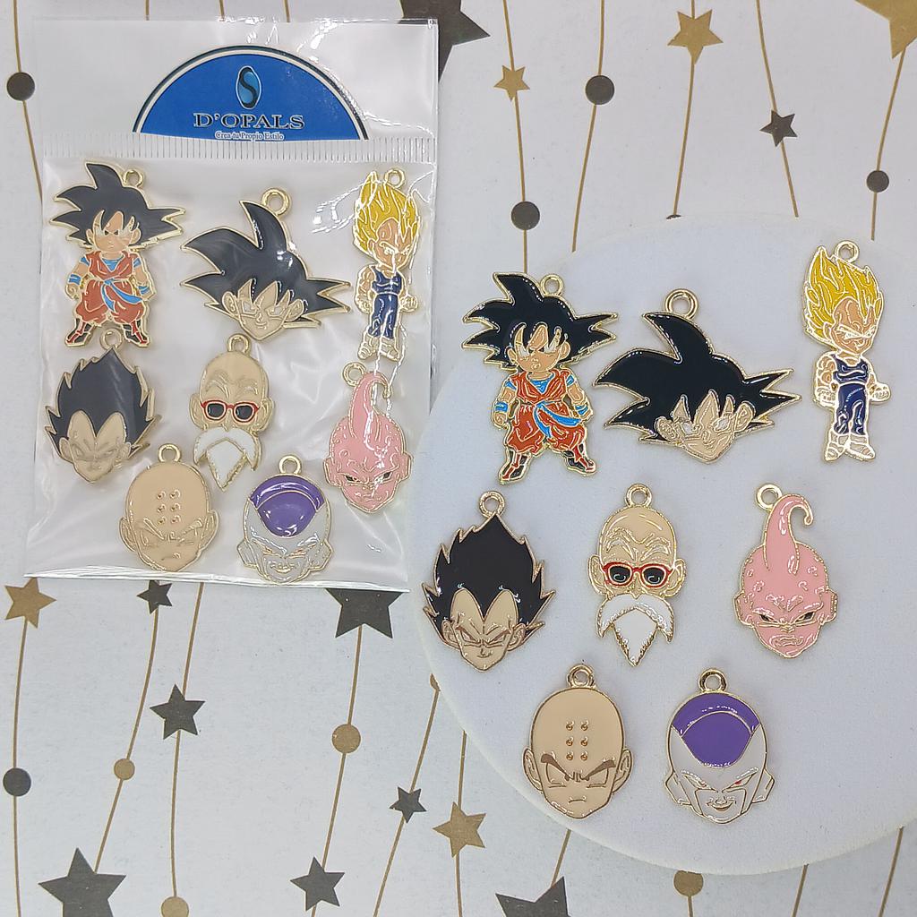 DIJES DE DRAGON BALL ENAMEL 8PCS