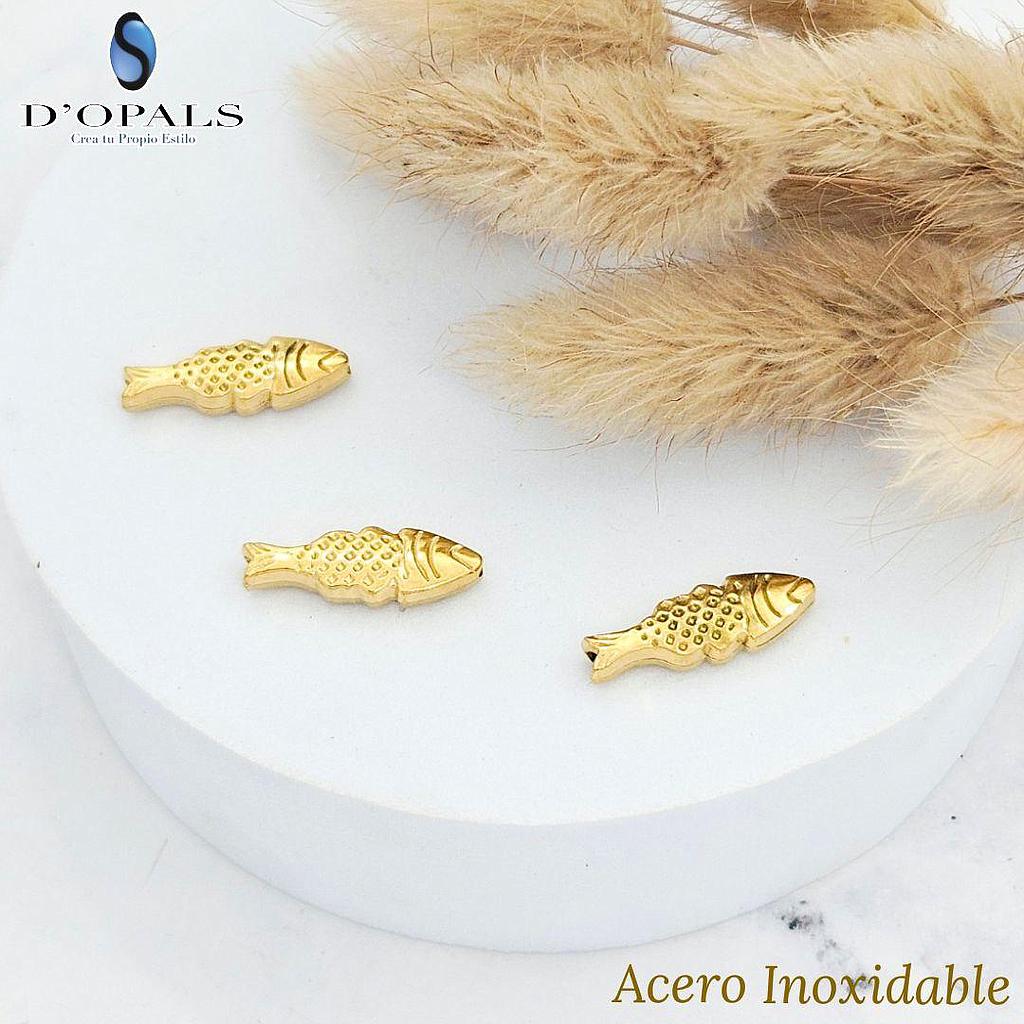 DIJE DE PEZ ESTILO SEPARADOR ACERO INOXIDABLE