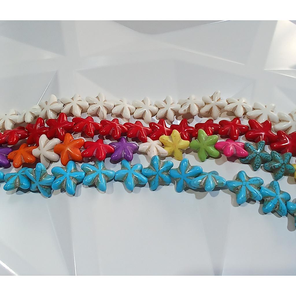 PIEDRA TURQUESA FLOR 25MM