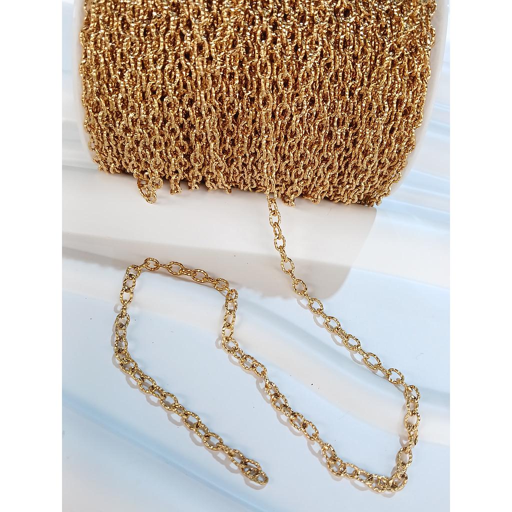 CADENA OVALADA ACERO 0.7X0.5MM