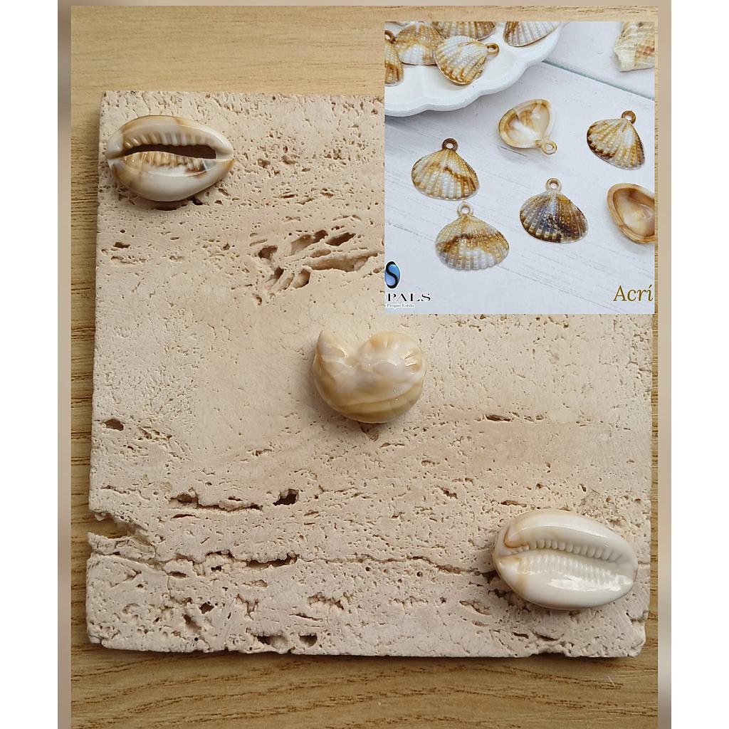 DIJES ACRILICOS DE MAR 4PCS