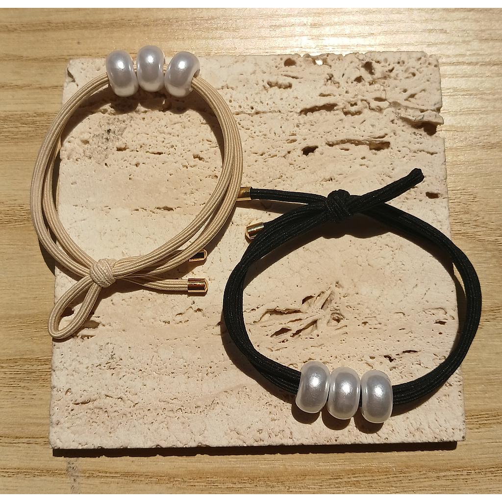 COLA ELASTICA CON PERLA