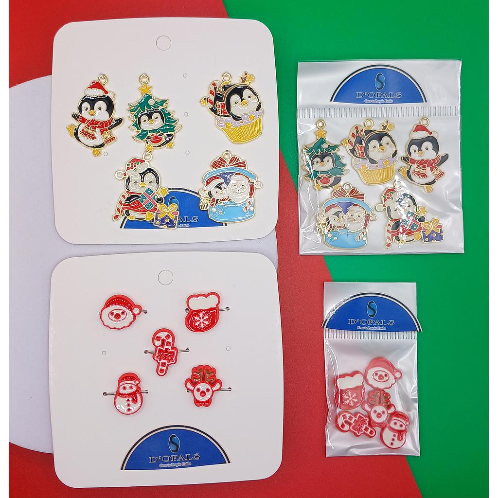 DIJES NAVIDEÑOS ENAMEL 5PCS
