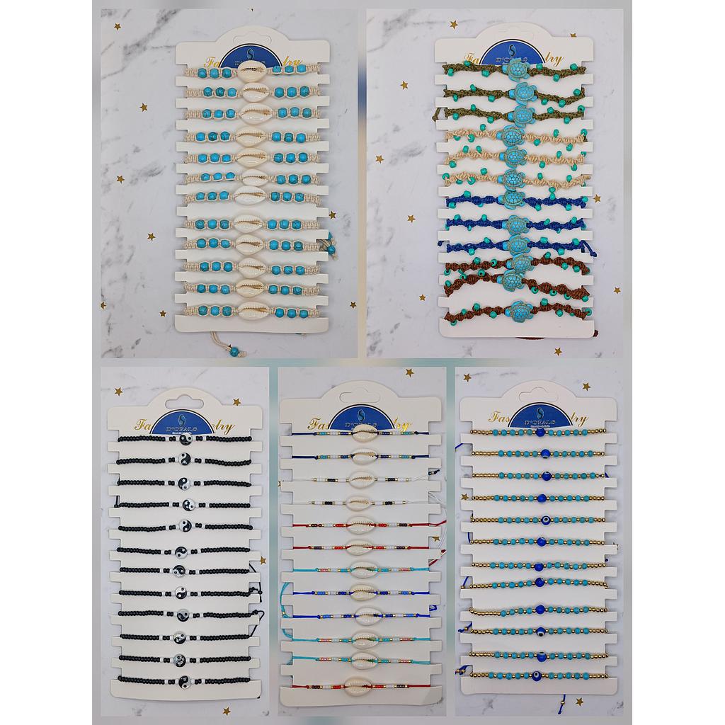 PULSERAS DE HILO TERMINADAS