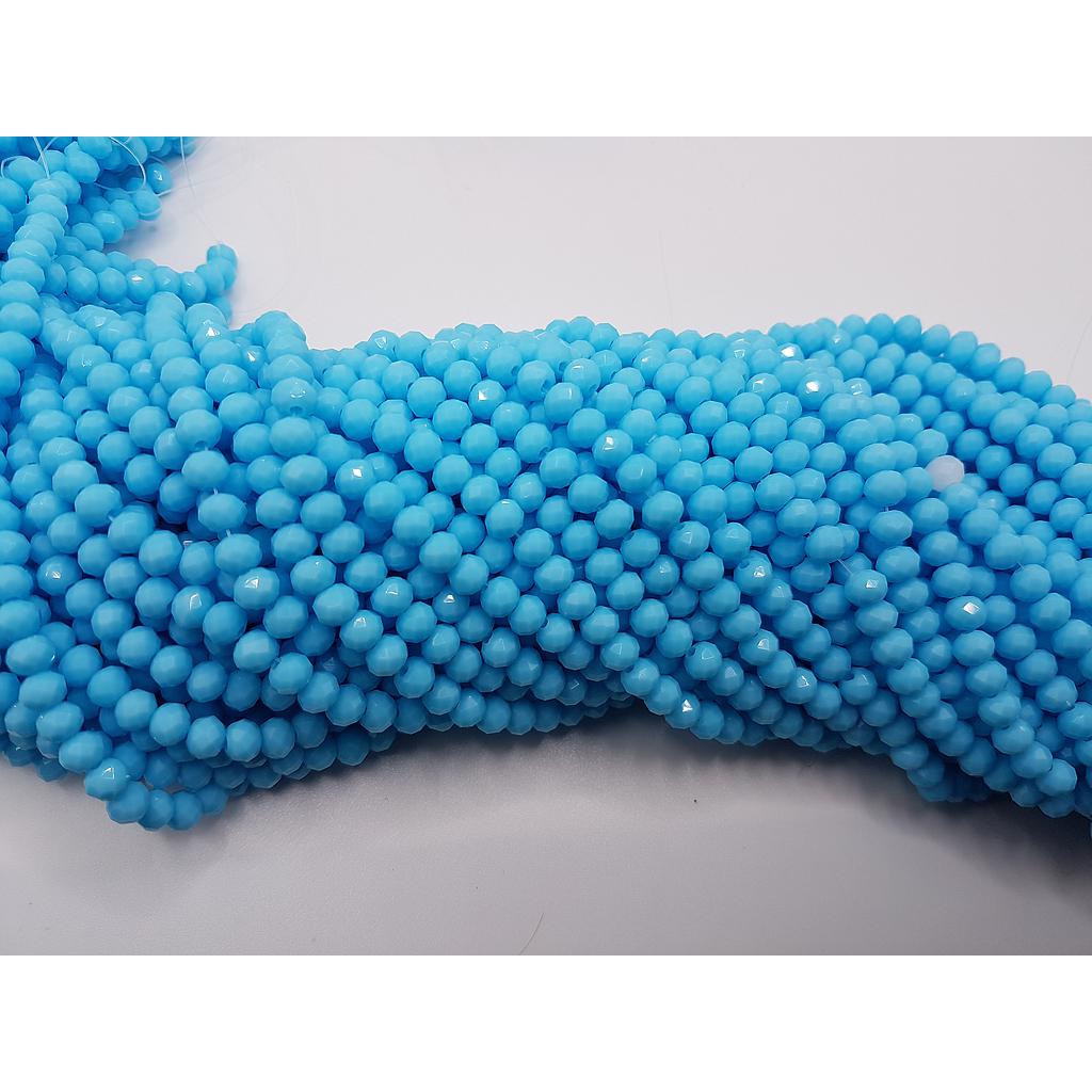 CRISTAL RONDEL CELESTE CIELO 4MM