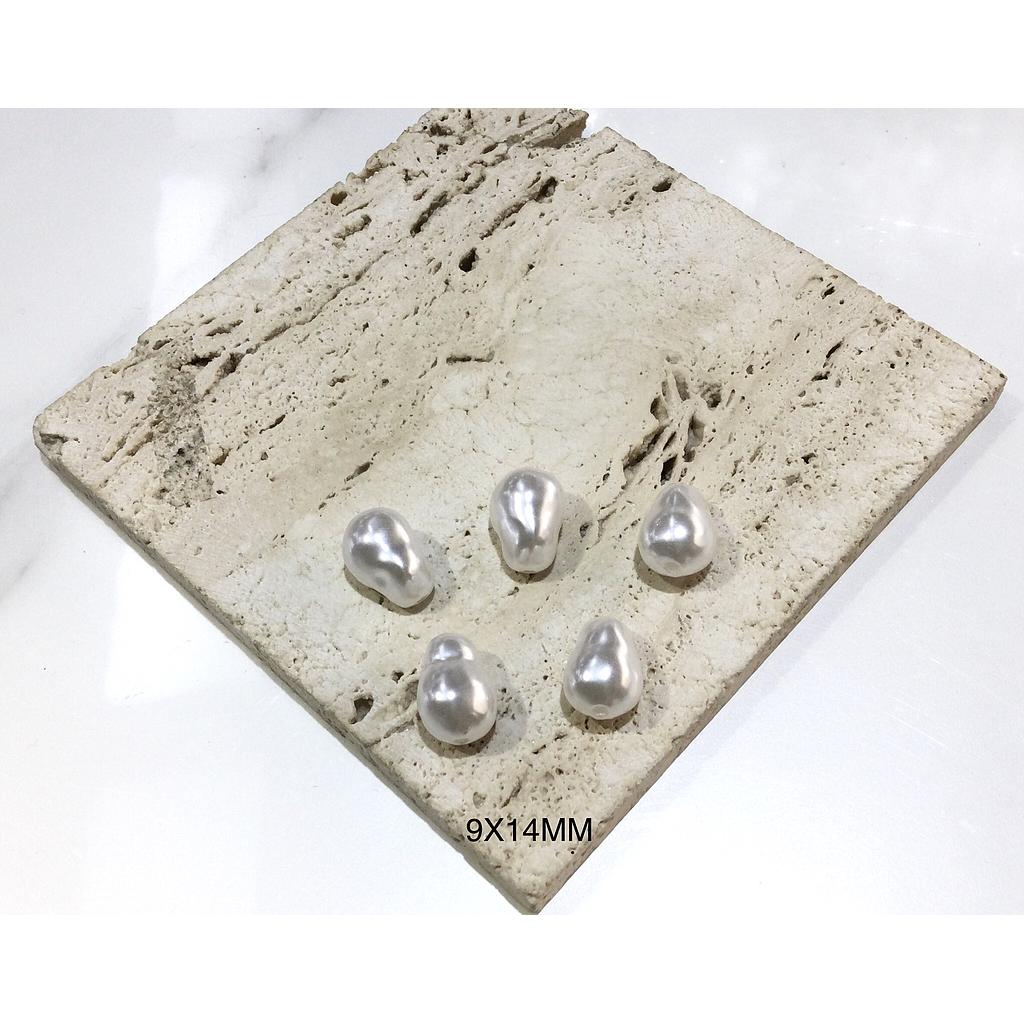 PERLA ACRILICA 9X14M-100PCS