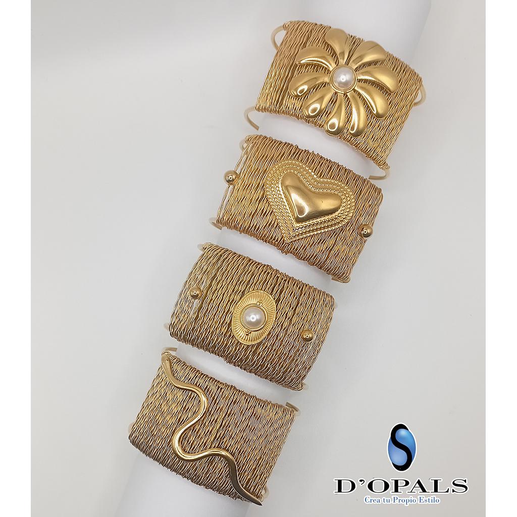 BRAZALETES DE ACERO INOXIDABLE