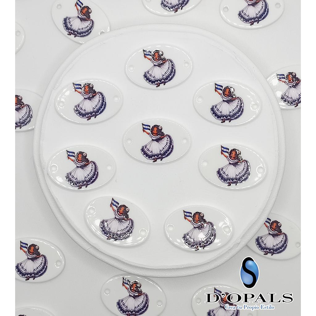 DIJE DE HONDURAS ACRILICO 100PCS