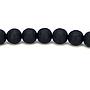 AGATA NEGRO MATE FACETEADA 10MM